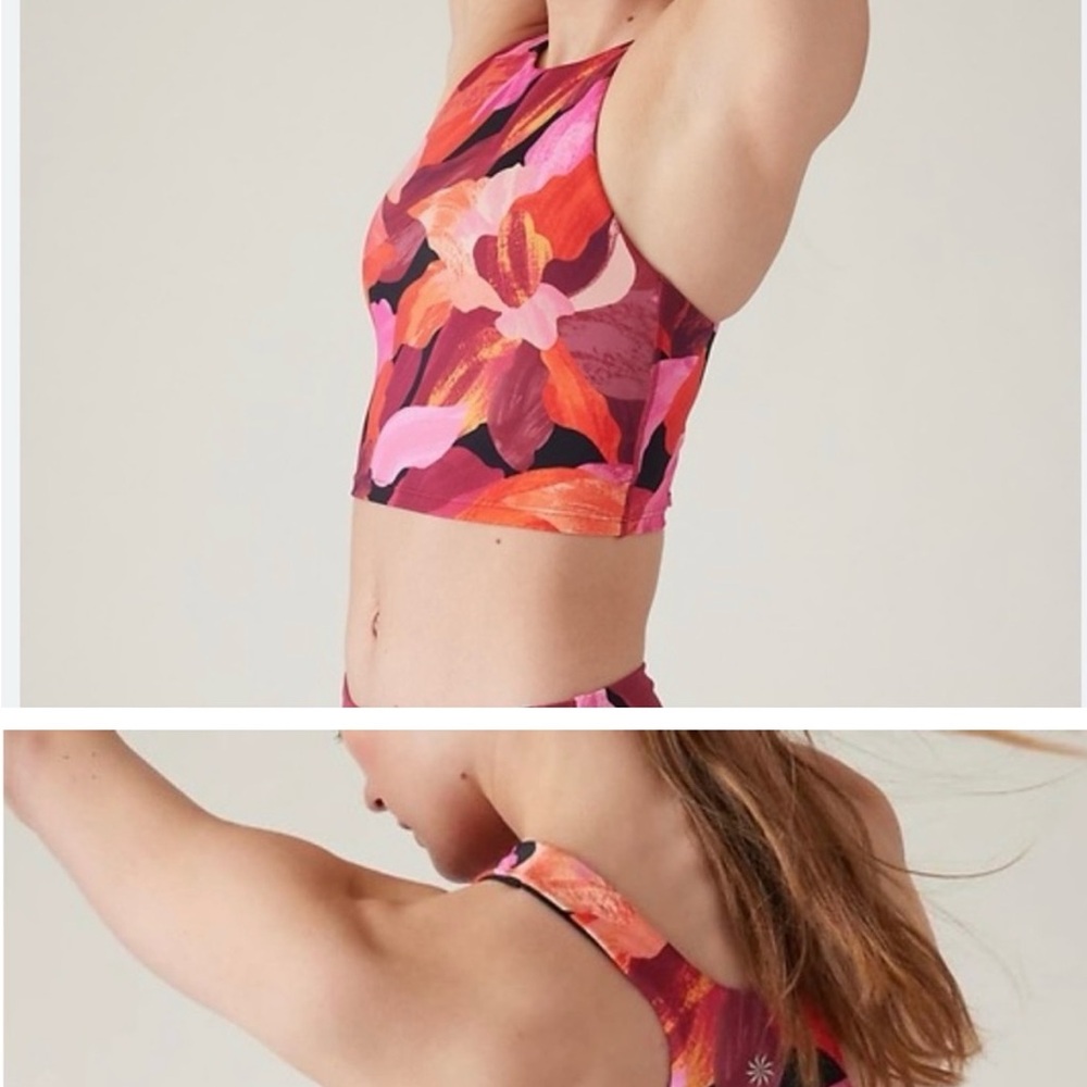Athleta Conscious Crop Bikini Top
